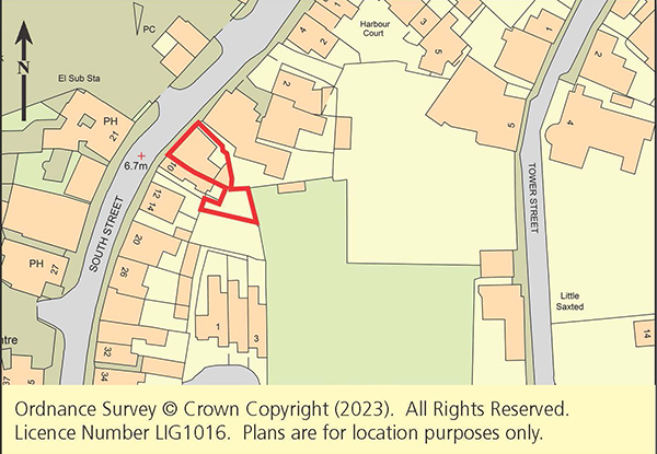 Lot: 30 - FREEHOLD BUILDING CLOSE TO THE HARBOUR WITH PLANNING FOR RESIDENTIAL CONVERSION -